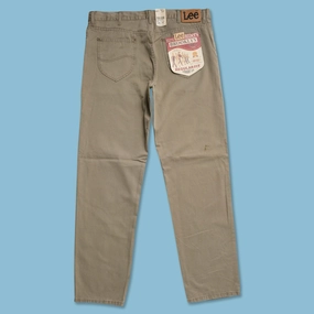Vintage Lee Pants 38x34 Secure Closures Compression Fit