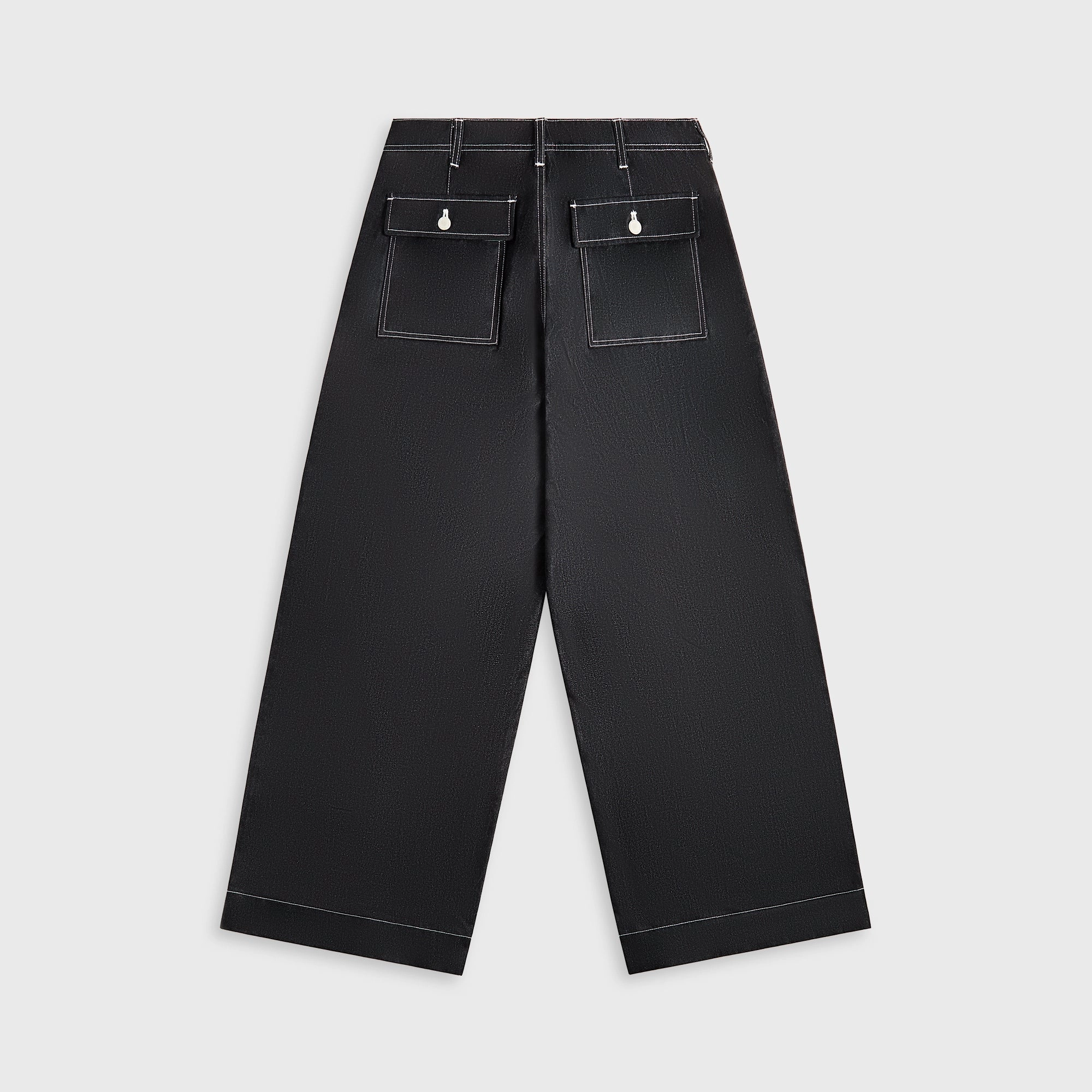 Breathable Material CDG Homme Pants - Navy / White