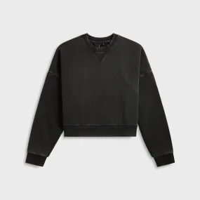 Layered Must-Have Snuggly Pieces Entire Studios Box Crew - Washed Black