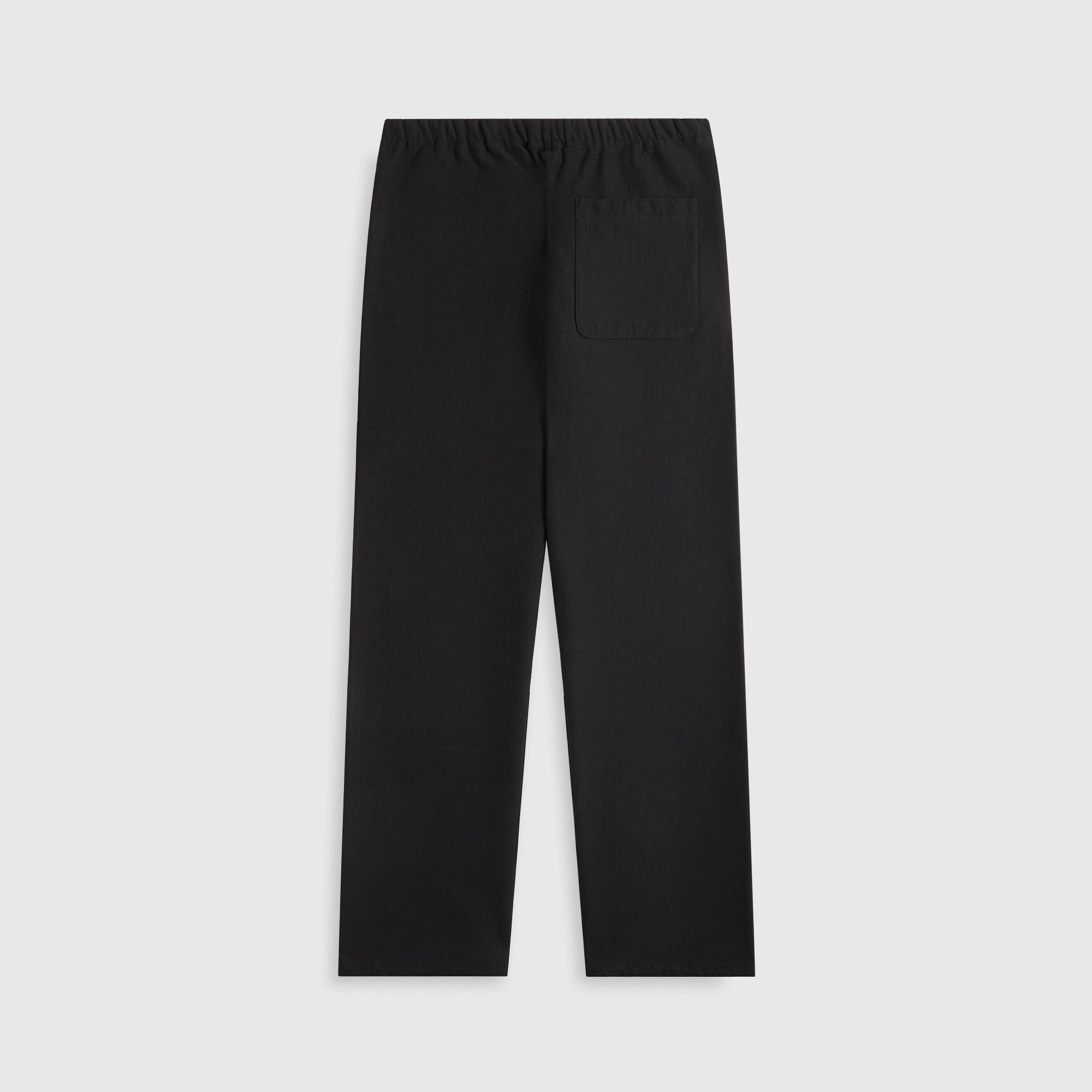 Auralee Smooth Soft BD Sweat Pant - Black Adaptable Fit Comfortable Fit Wear