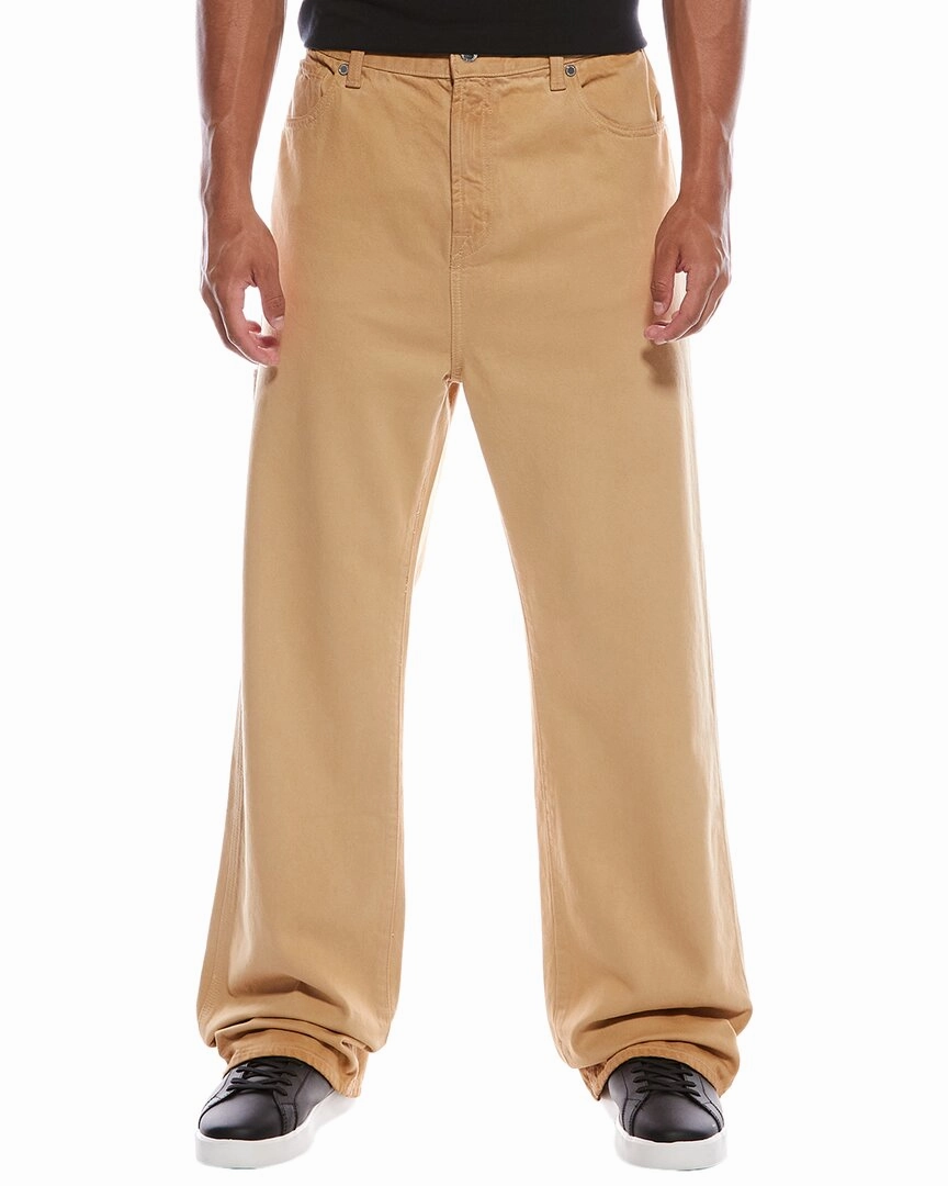 7 For All Mankind Winter Desert Utility Wide Leg Jean City Walk Smooth