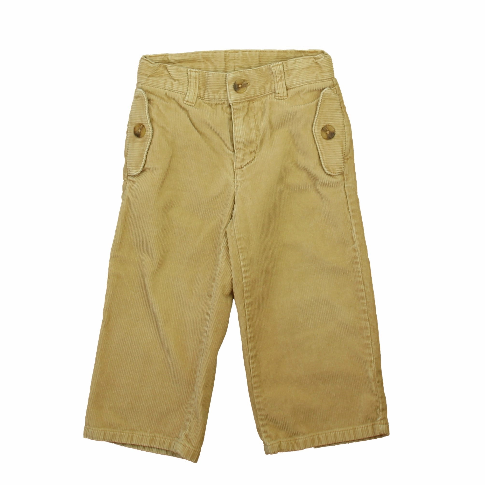 Durable Activewear Janie and Jack Boys Khaki Corduroy Pants