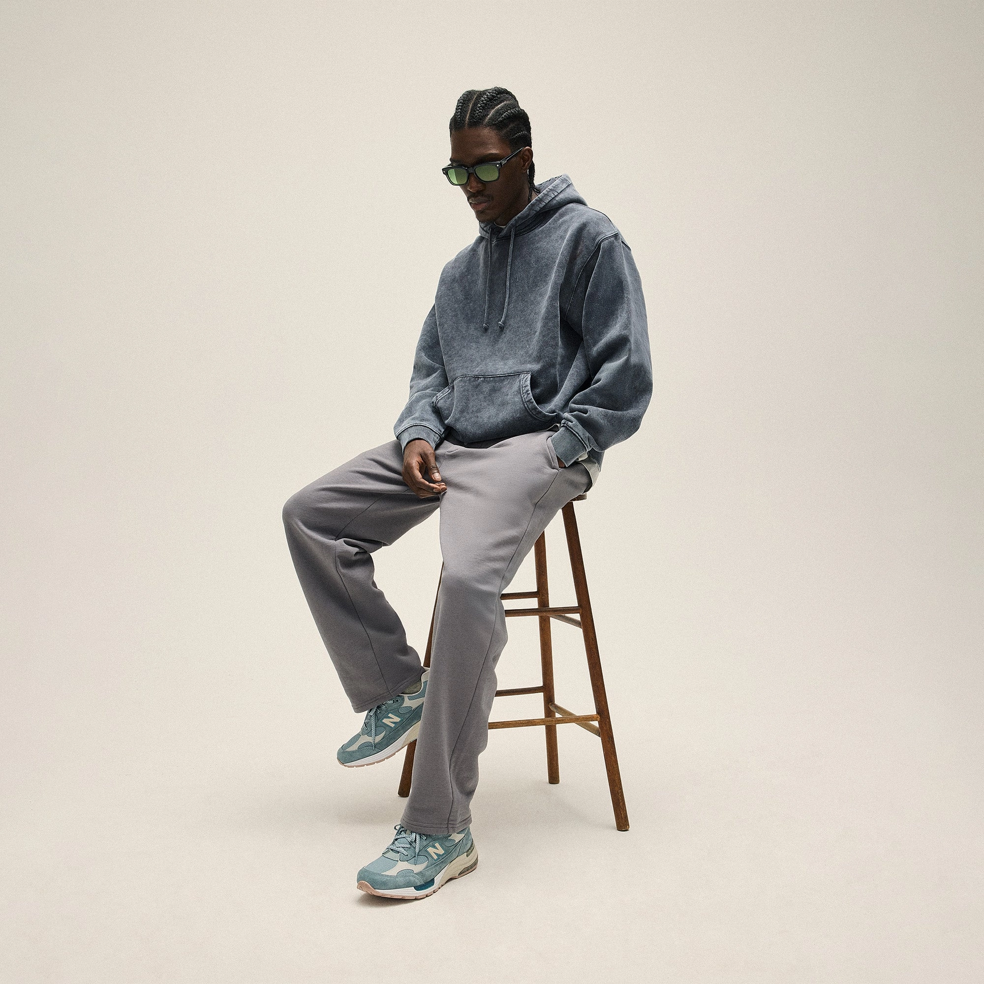 Stylish Fit Simple and Cozy Kith 101 Micro Terry Bryson Sweatpant - Quilt