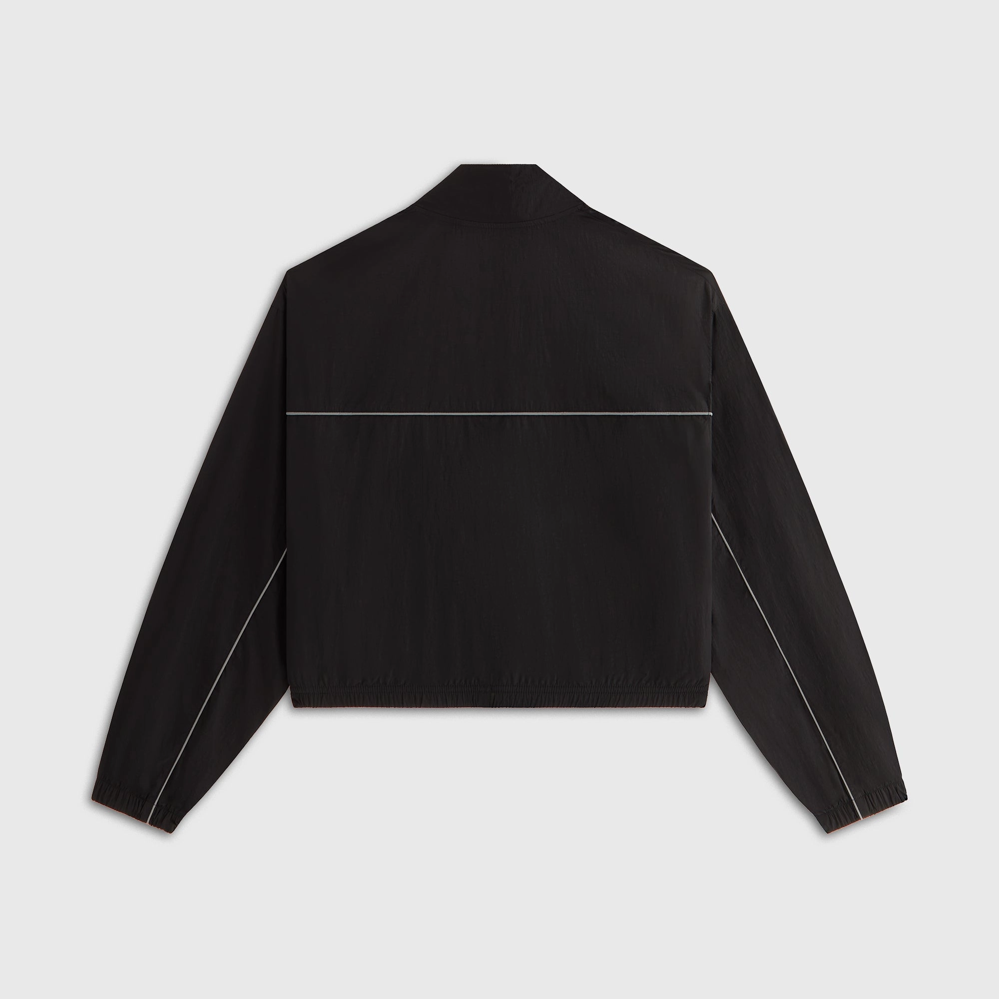 Kith Women Lowen Nylon Track Jacket - Black Day Hike Style Hypoallergenic fabric