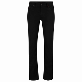 Perfect Basic Slim-fit jeans in black comfort-stretch denim