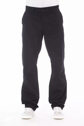 Alpha Studio Cotton Men Men's Pant Office Wear Casual Sharp Edge