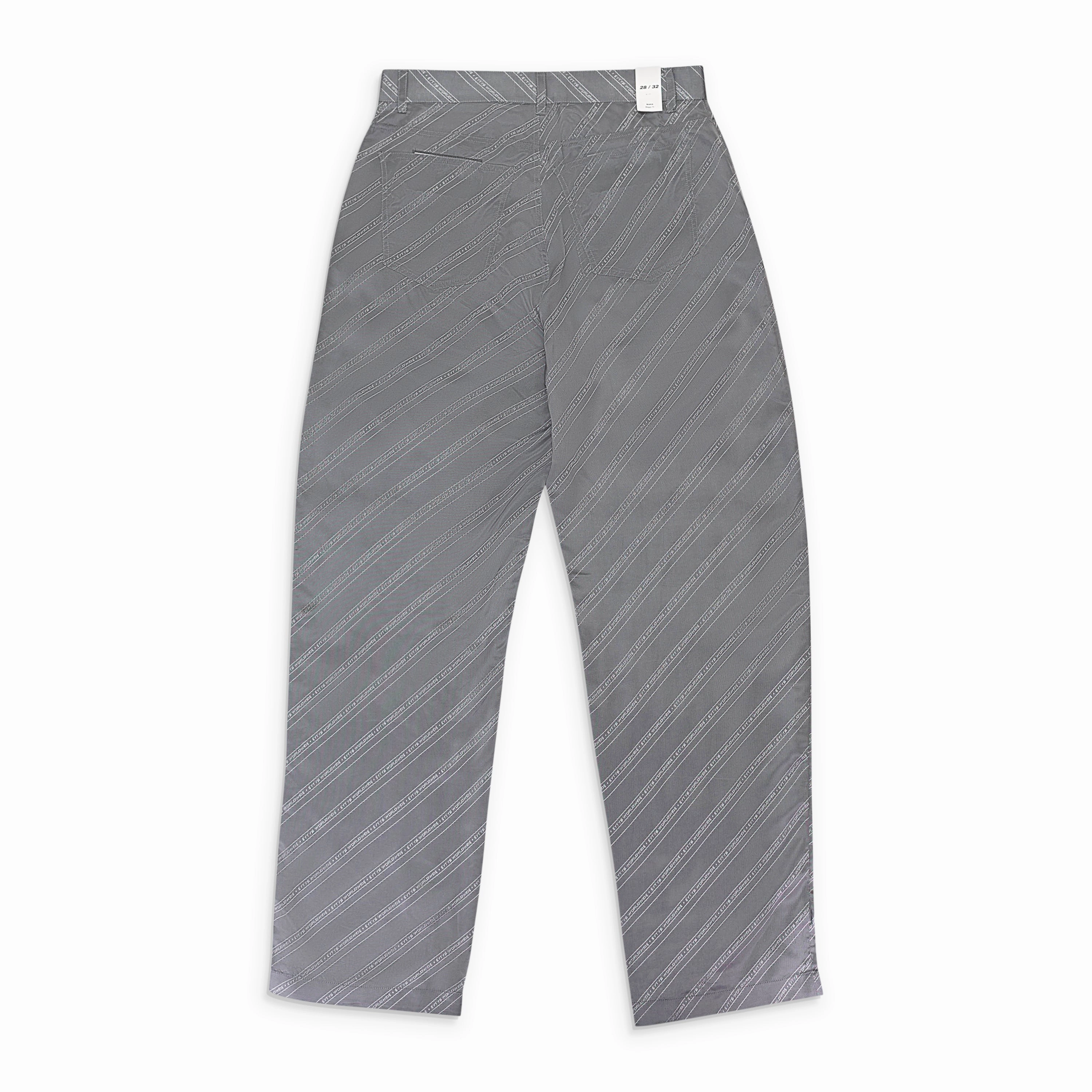 BENZ MONOGRAM SLATE GREY JEANS Sunny Vibes Office Wear Affordable Durable