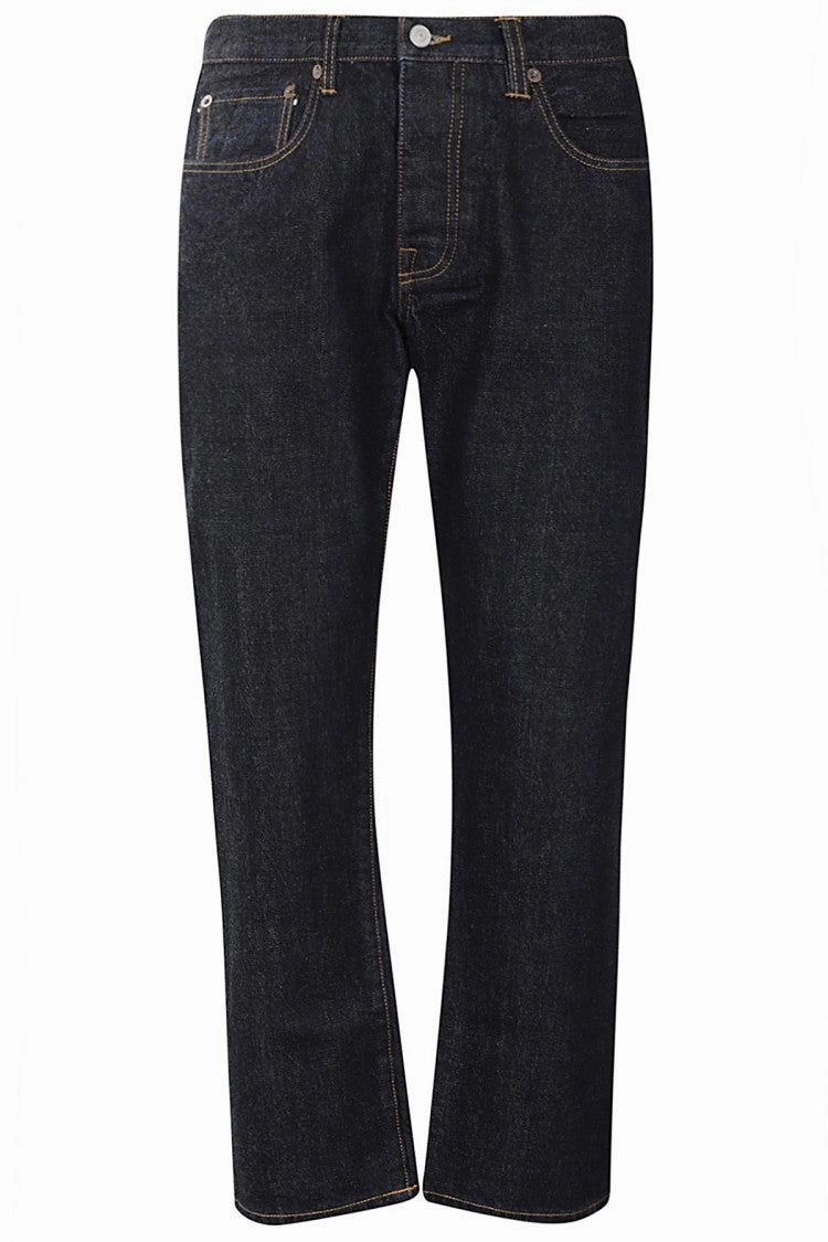 Five Pockets Denim Pants Smooth Lightweight