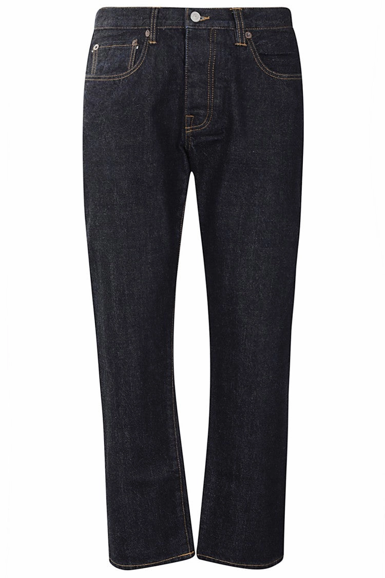 Minimal Fashion Five Pockets Denim Pants
