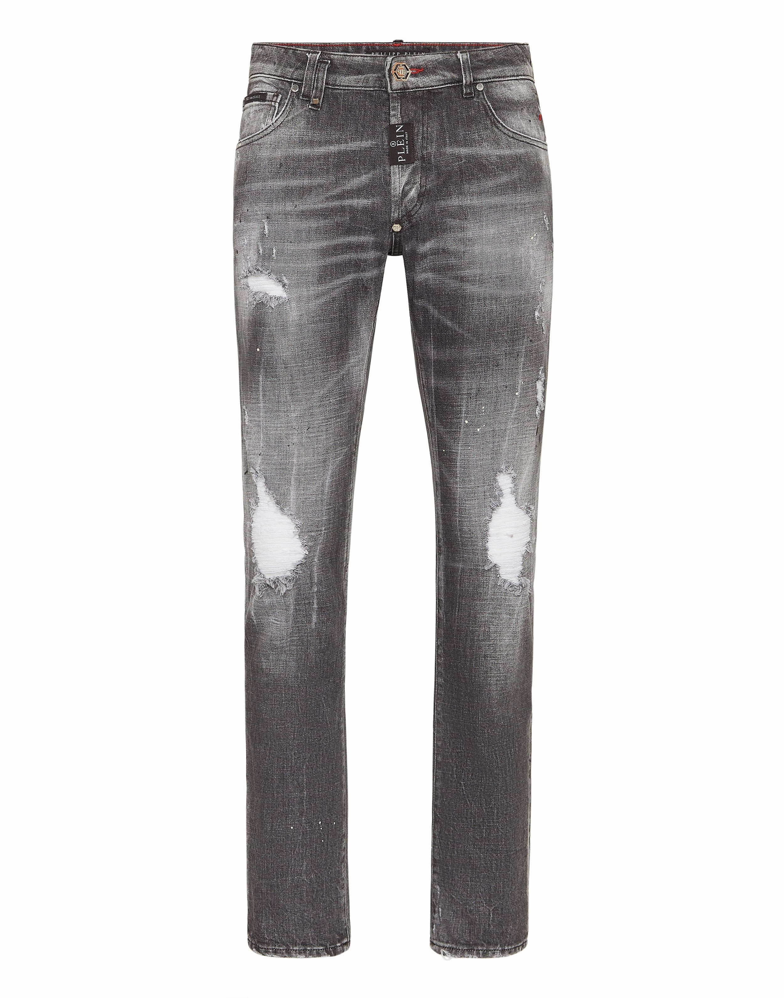 Denim Super Straight Cut Trousers Year Round Piece