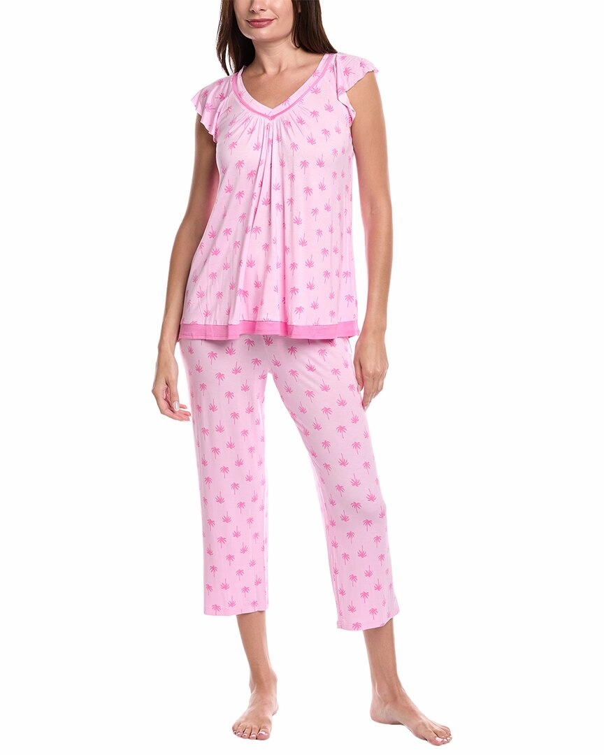 Ellen Tracy 2pc Pant & Top Pajama Set All Day Comfort