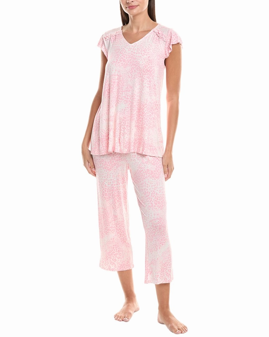 FadeResistant Color Ellen Tracy 2pc Top & Pant Pajama Set