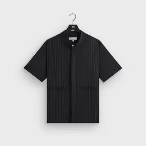 &Kin Tropical Wool Casper Shirt - Admiral Athleisure Trend