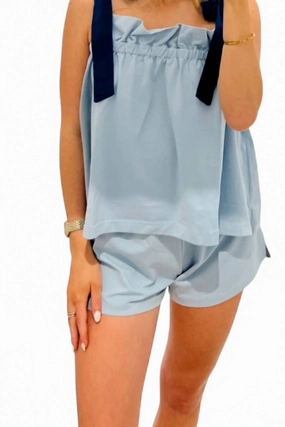 Tagless Comfort Emma Grace Pajamas In Blue