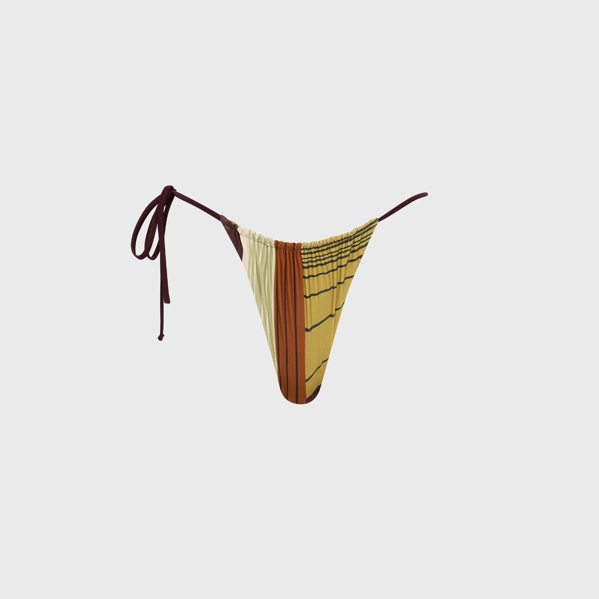 Coastal Escape SIR Fontana String Brief - Elisa Stripe
