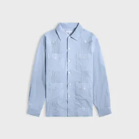 Seasonal Collection Engineered Garments Guayabera Shirt - Light Blue