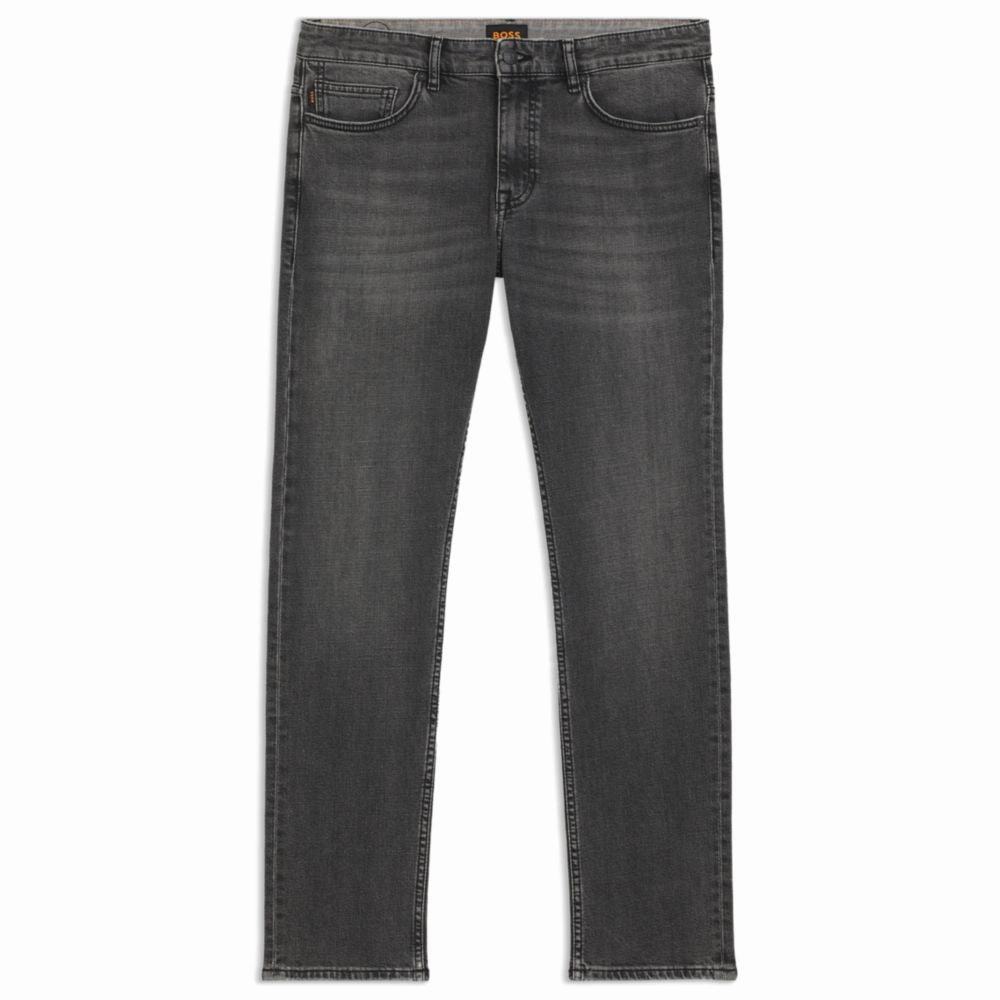 Slim-fit jeans in lightweight gray comfort-stretch denim Slim Family Style Daily Wear Active Wear