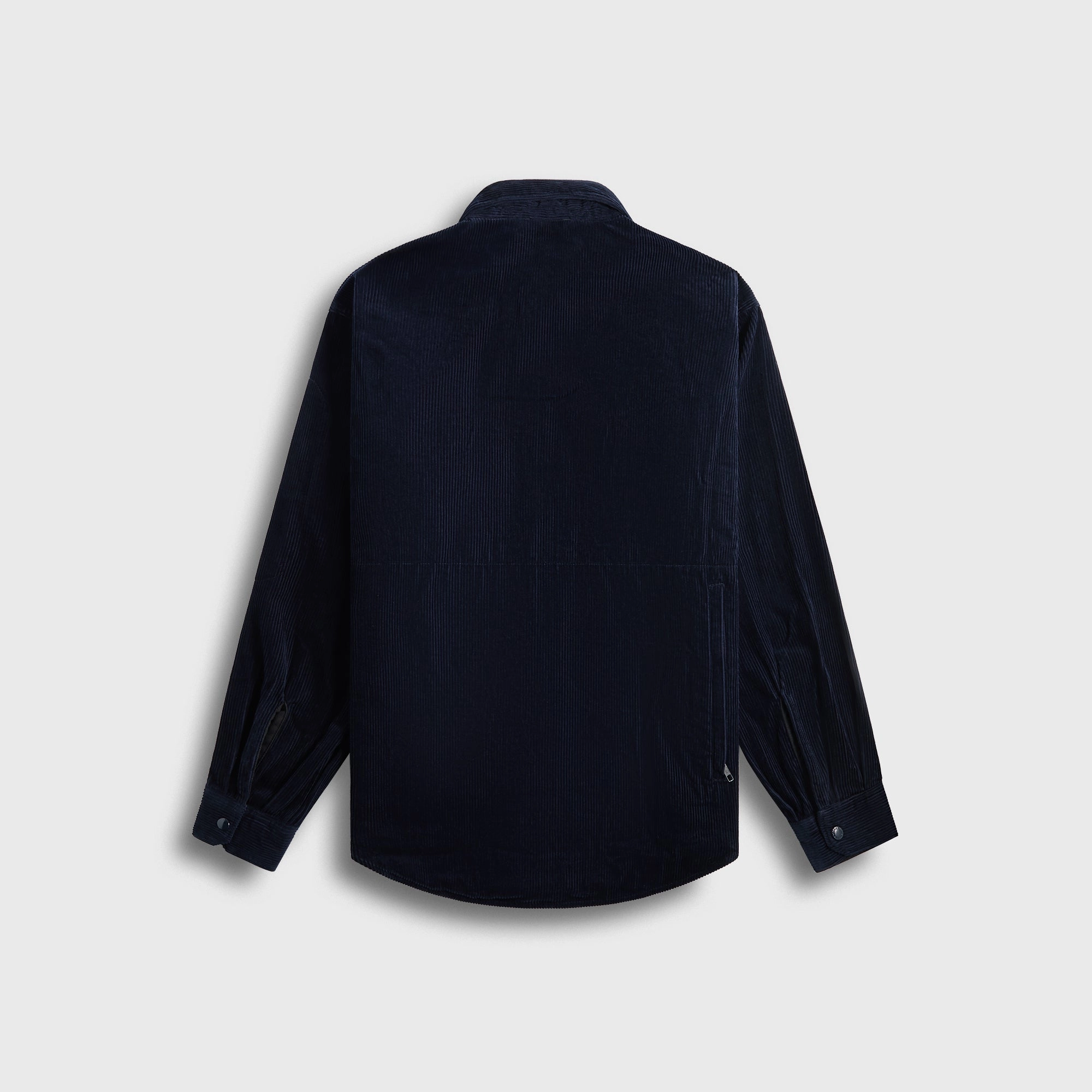 Adjustable Fit Design Stretch Cloth Engineered Garments CPO Shirt Jacket - Dark Navy