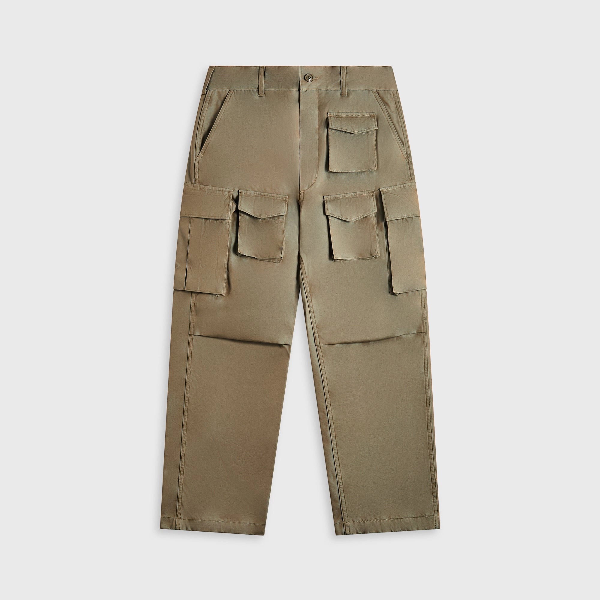 Engineered Garments FA Pant PC Iridescent Heavy Twill - Olive Water Resistant