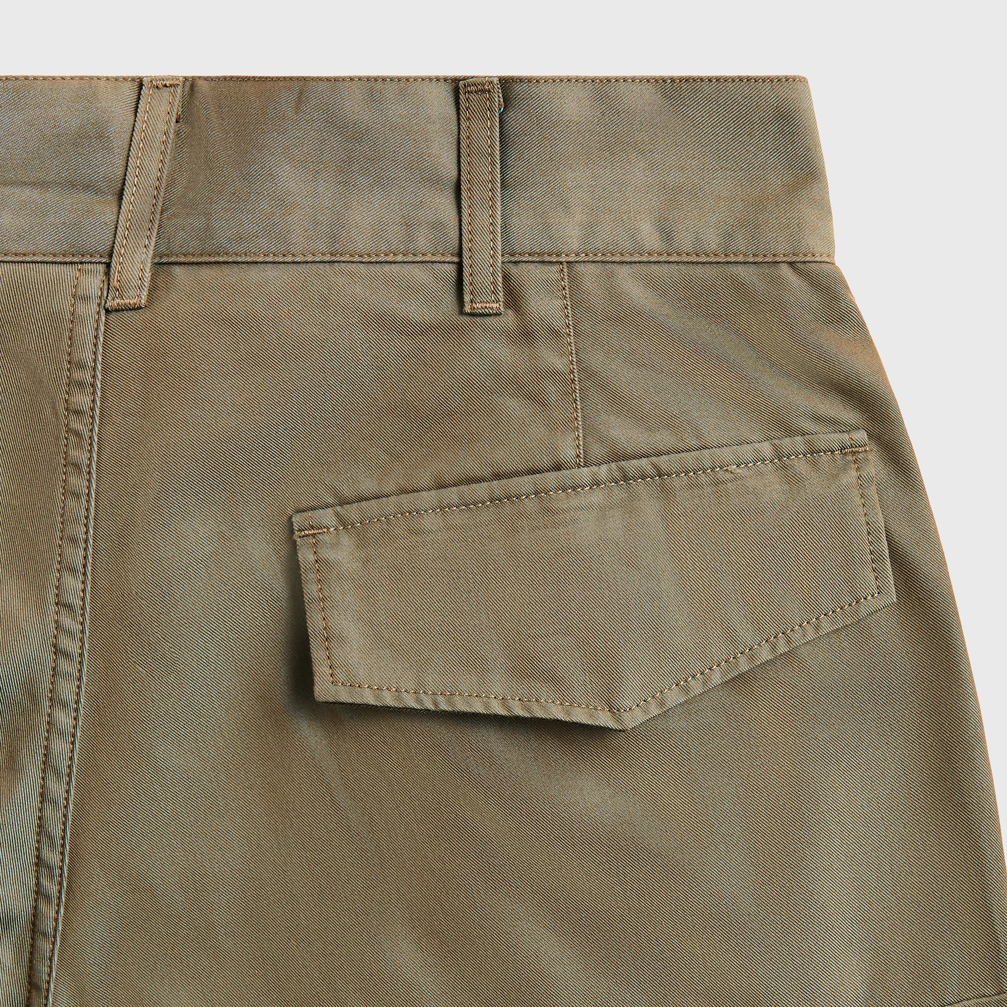 Engineered Garments FA Pant PC Iridescent Heavy Twill - Olive Workwear City Vibe
