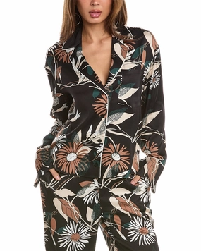 Layered Hem Design Seamless construction Equipment Shalom Pajama Shirt
