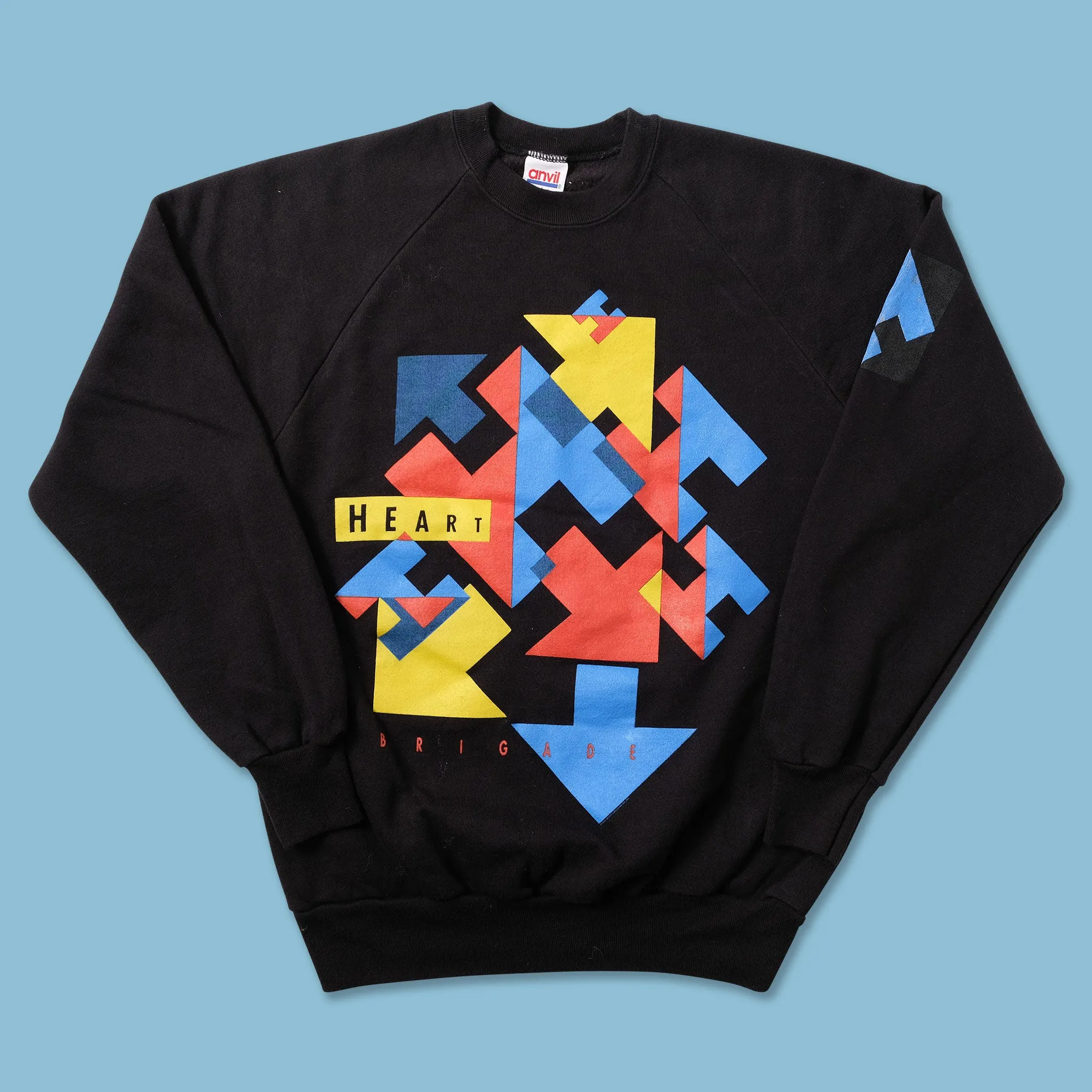 1990 Heart Brigade Sweater Small Fresh Fit