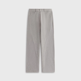 DoubleLayeredFabric Kith Women Miren II Melton Pants - Hallow
