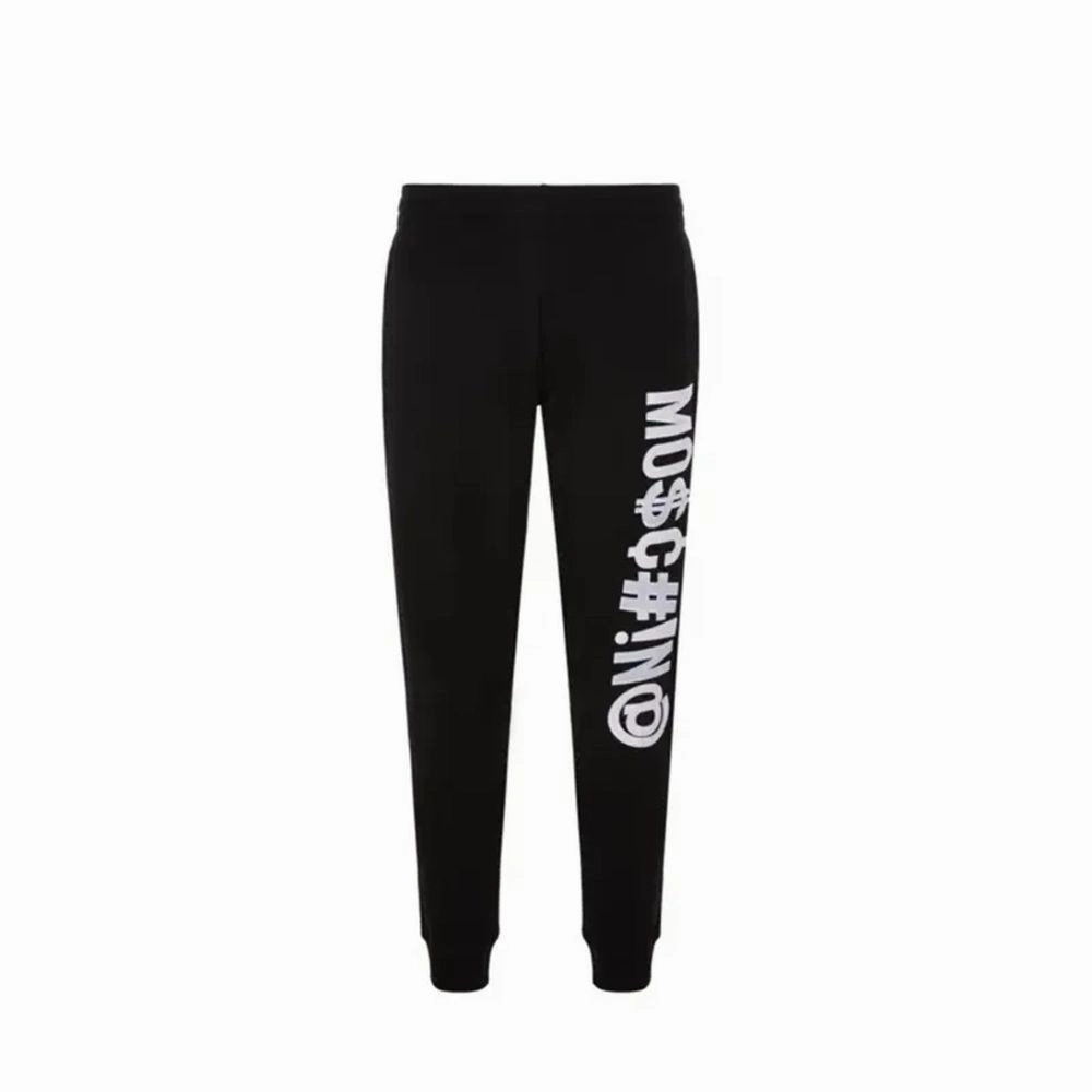 Elegant Bold Look Moschino Couture Moschino Logo Jogging Men's Pants