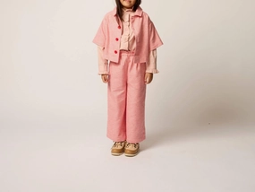 Girl's Paperbag Pant In Houndstooth OdorResistantTreatment