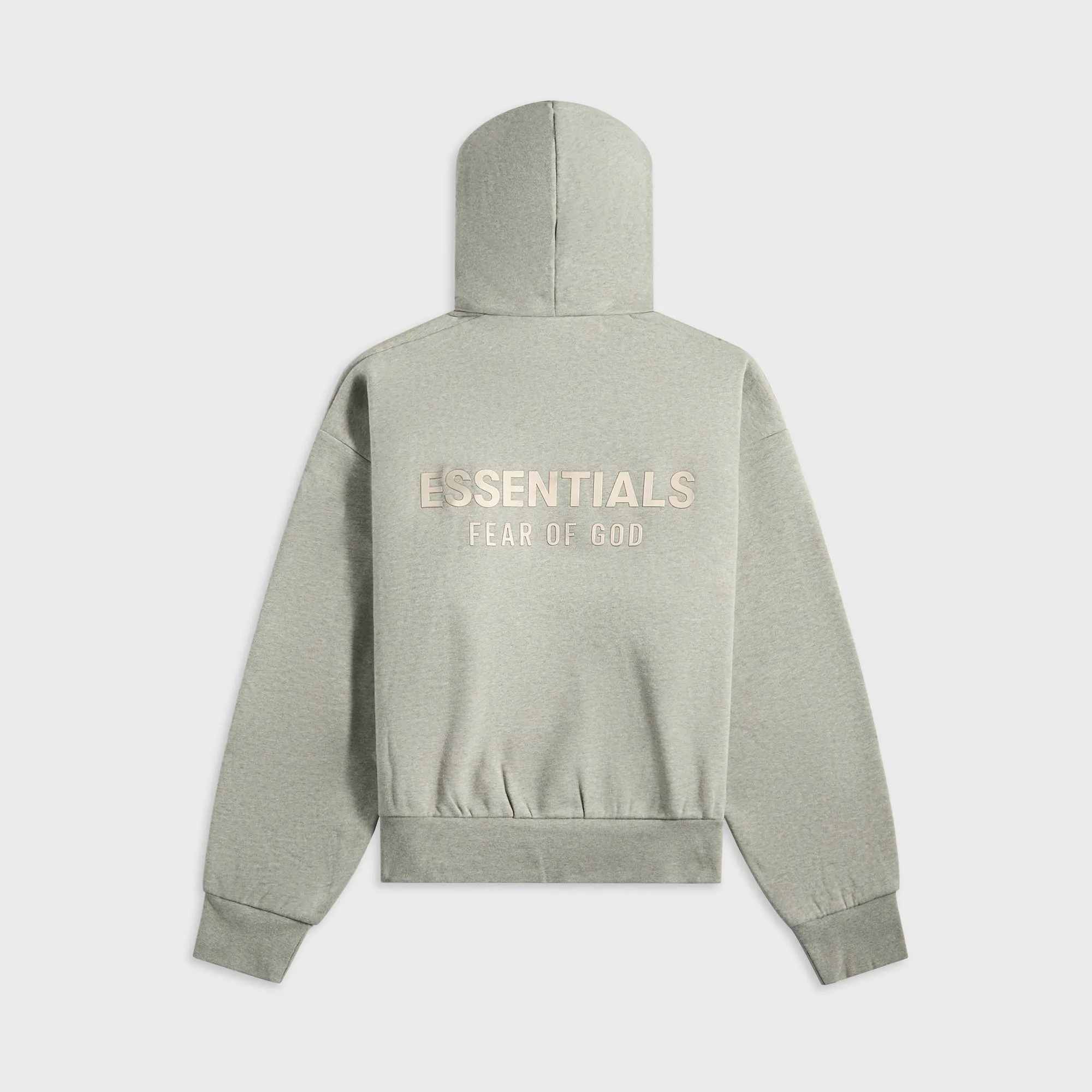 Essentials Classic Fit Fleece Hoodie - Concrete Heather Easy to match