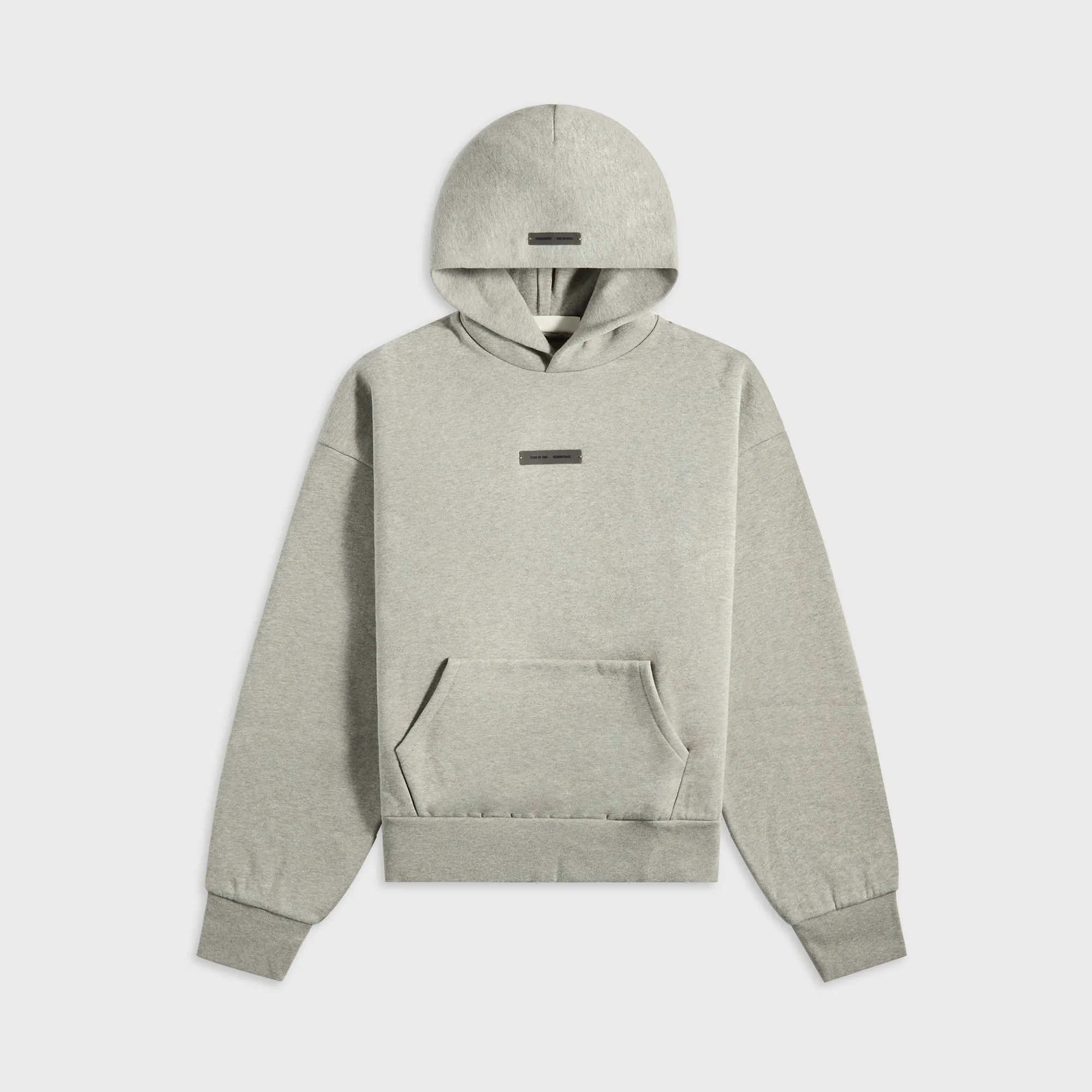 Socked Essentials Classic Fit Fleece Hoodie - Concrete Heather