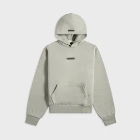 Socked Essentials Classic Fit Fleece Hoodie - Concrete Heather