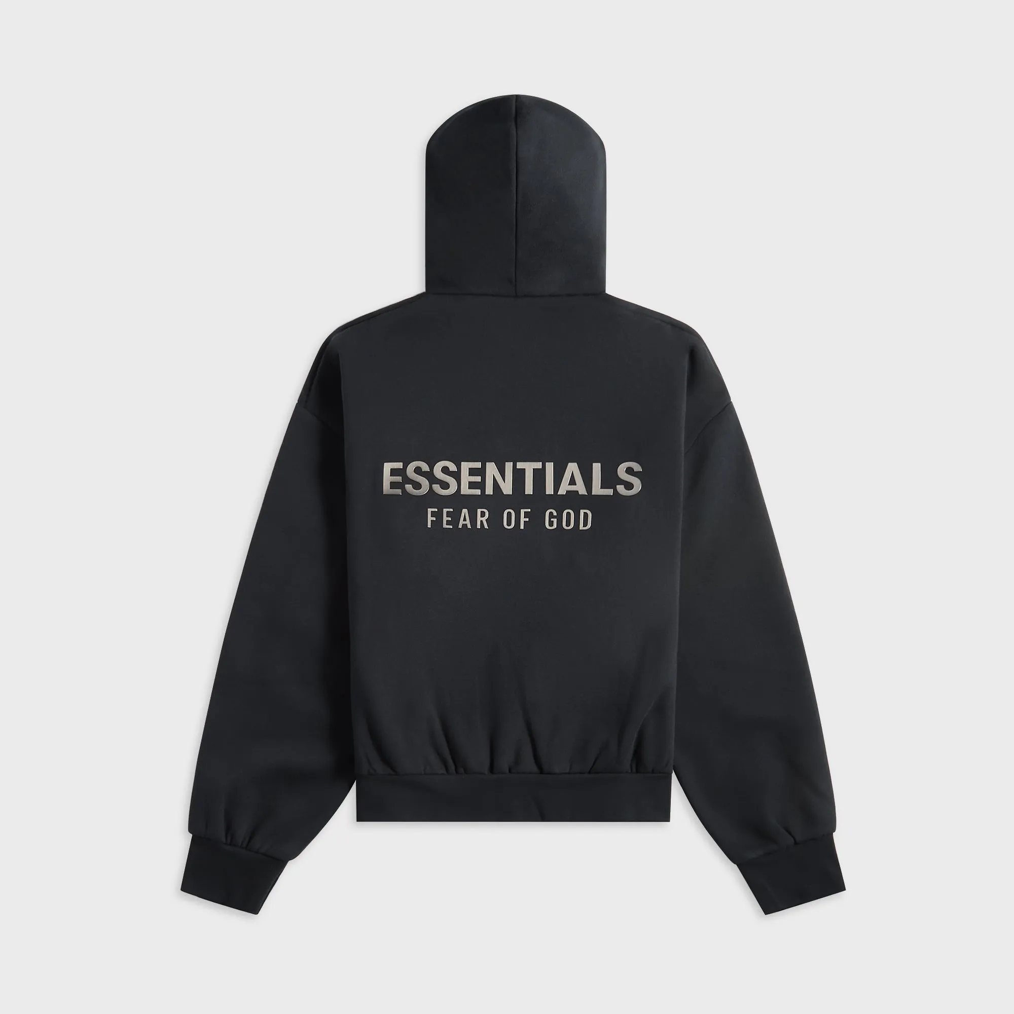 Essentials Classic Fit Fleece Hoodie - Jet Black Halloween birthday