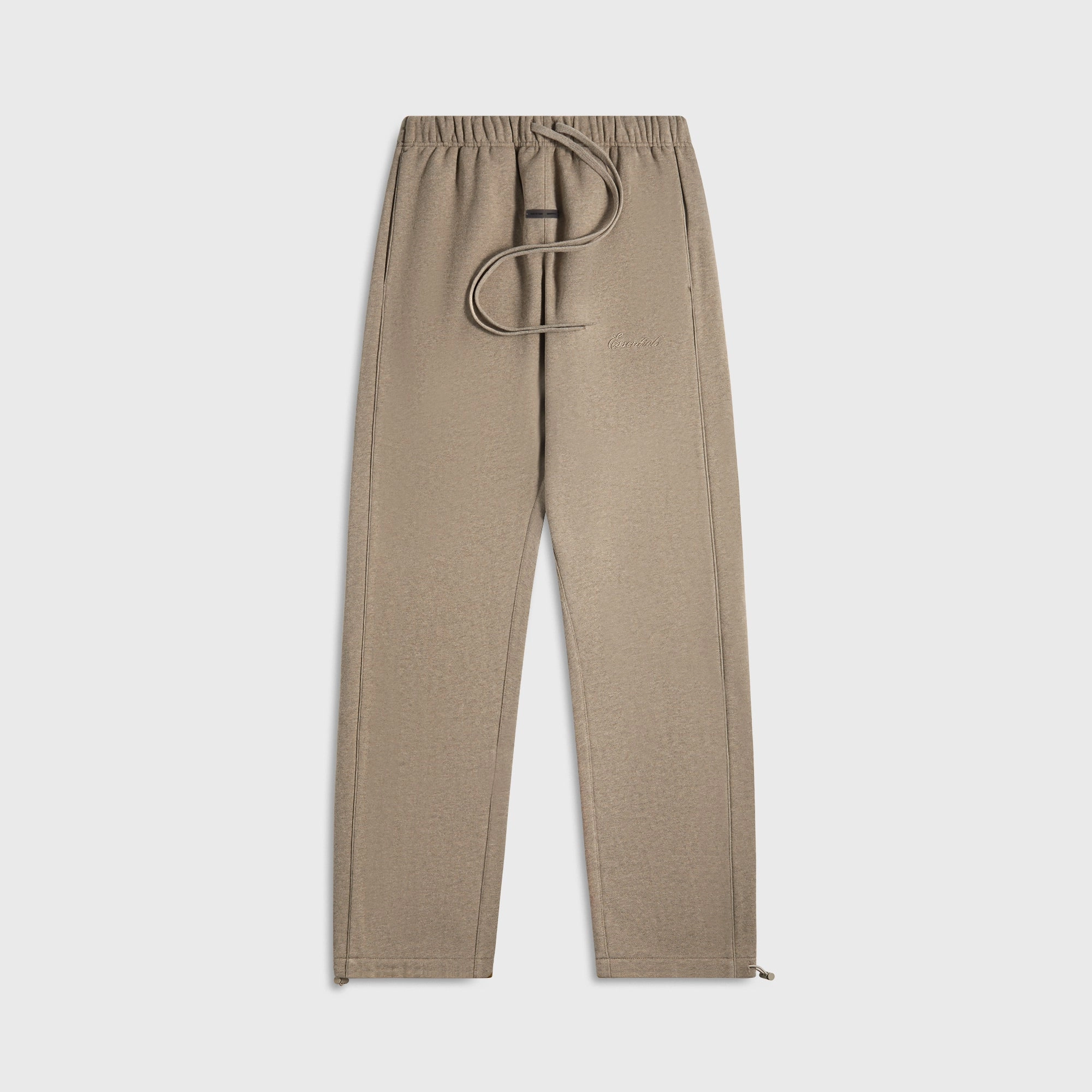 Comfortable Layers Essentials Relaxed Fleece Sweatpant With Piping - Homestead Heather