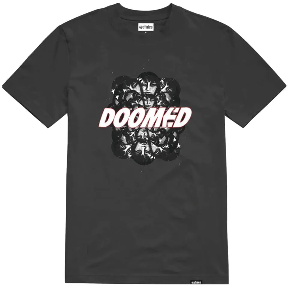 Etnies Doomed Witches T-Shirt - Black Minimal Style Trend Comfortable Touch