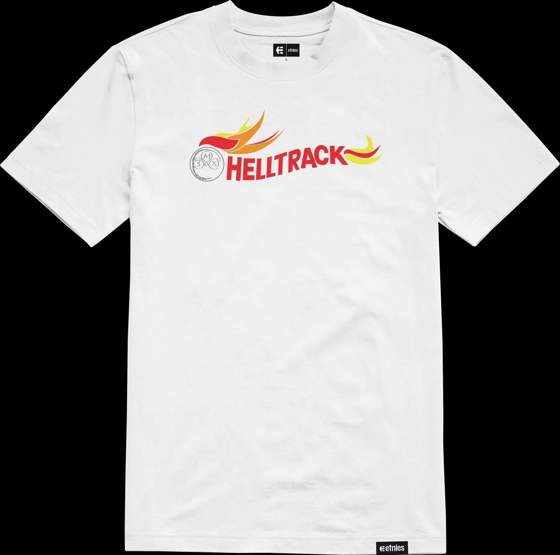 Etnies Helltrack T-Shirt - White Simple Wear Comfortable apparel