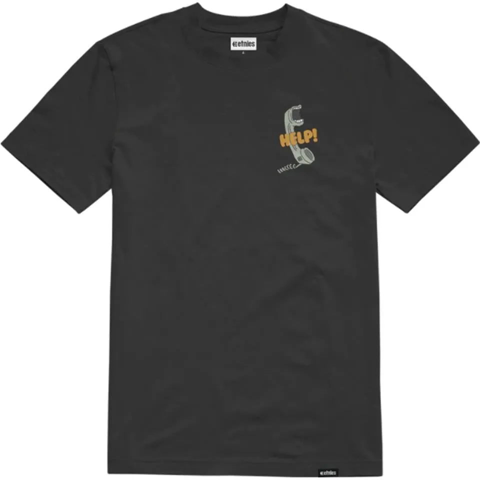 Etnies Help T-Shirt - Black Long sleeved warmth