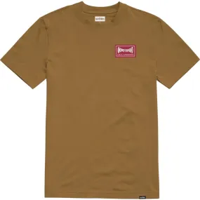Light Casual Relaxed Comfort Fit Etnies Independent Wash T-Shirt - Tobacco