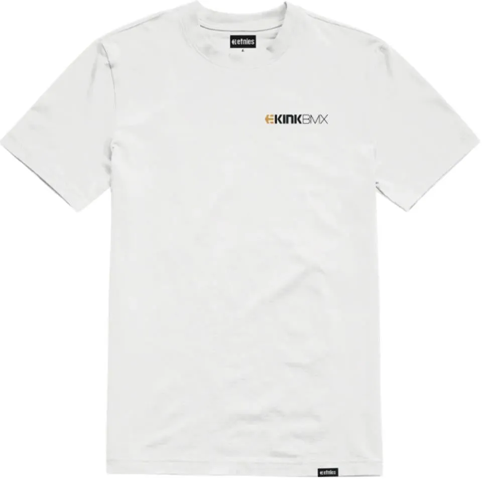 Etnies Kink BMX T-Shirt - White Easy Fit Wear