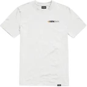 Perfect Wear Flexible Cuff Design Etnies Kink BMX T-Shirt - White