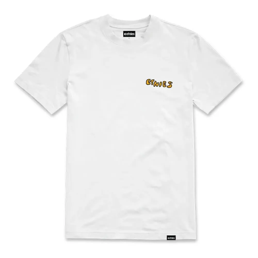 Etnies On Fire T-shirt - White Comfortable texture Effortless Comfort