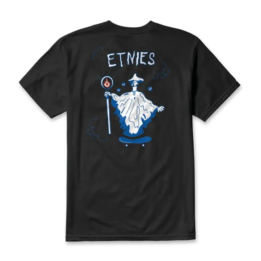 Etnies Wizard T-shirt - Black Breathable Yarn Composition