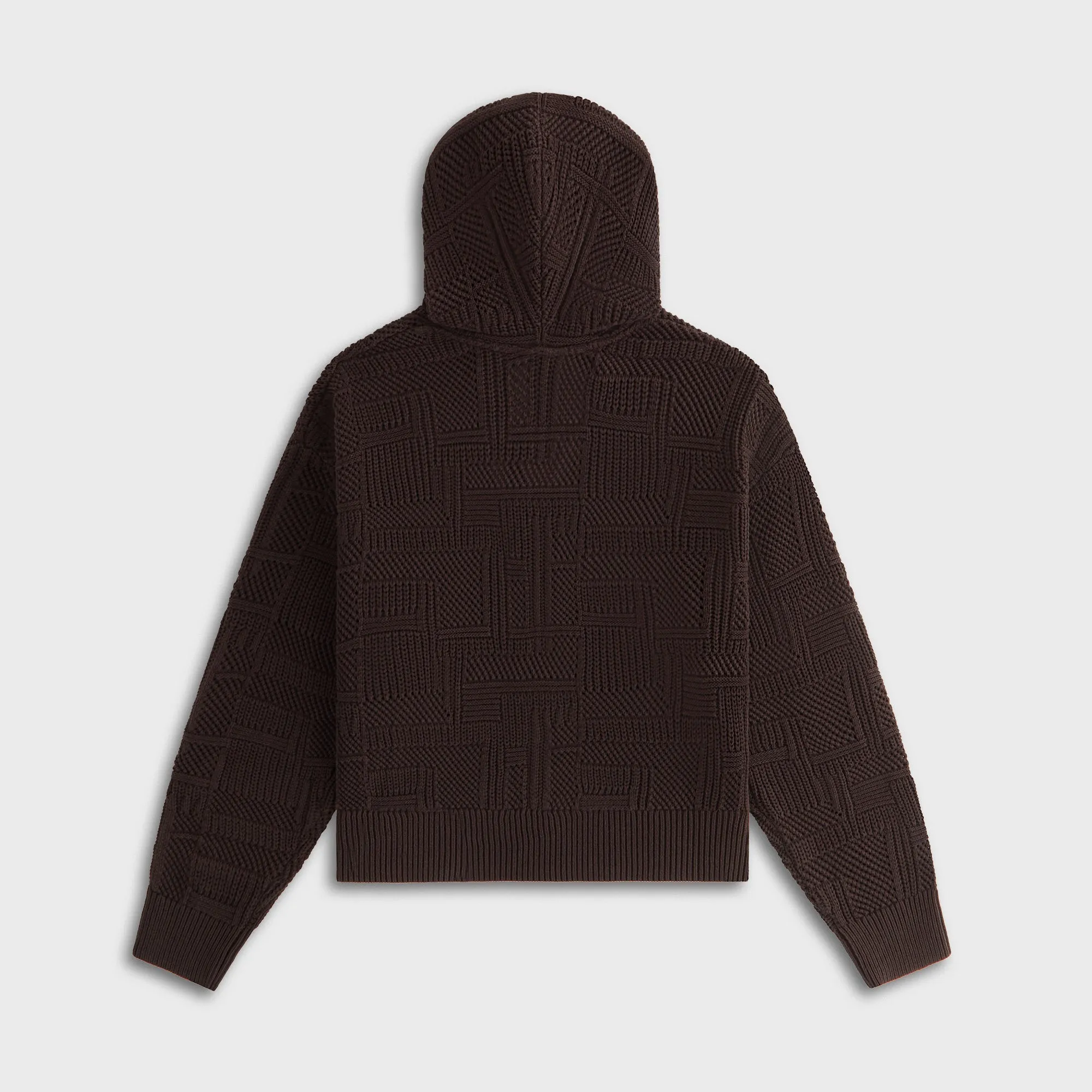 Kith Women Celyse II Patchwork Sweater Hoodie - Incognito Minimal Look