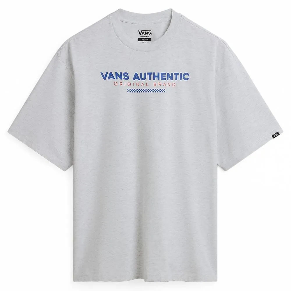Cross Grain Knit Vans Sport Loose Fit T-shirt - Light Grey Heather
