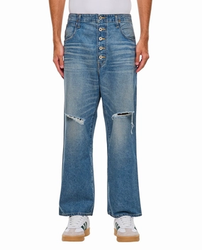 Regular Denim Jeans Subtle Detail