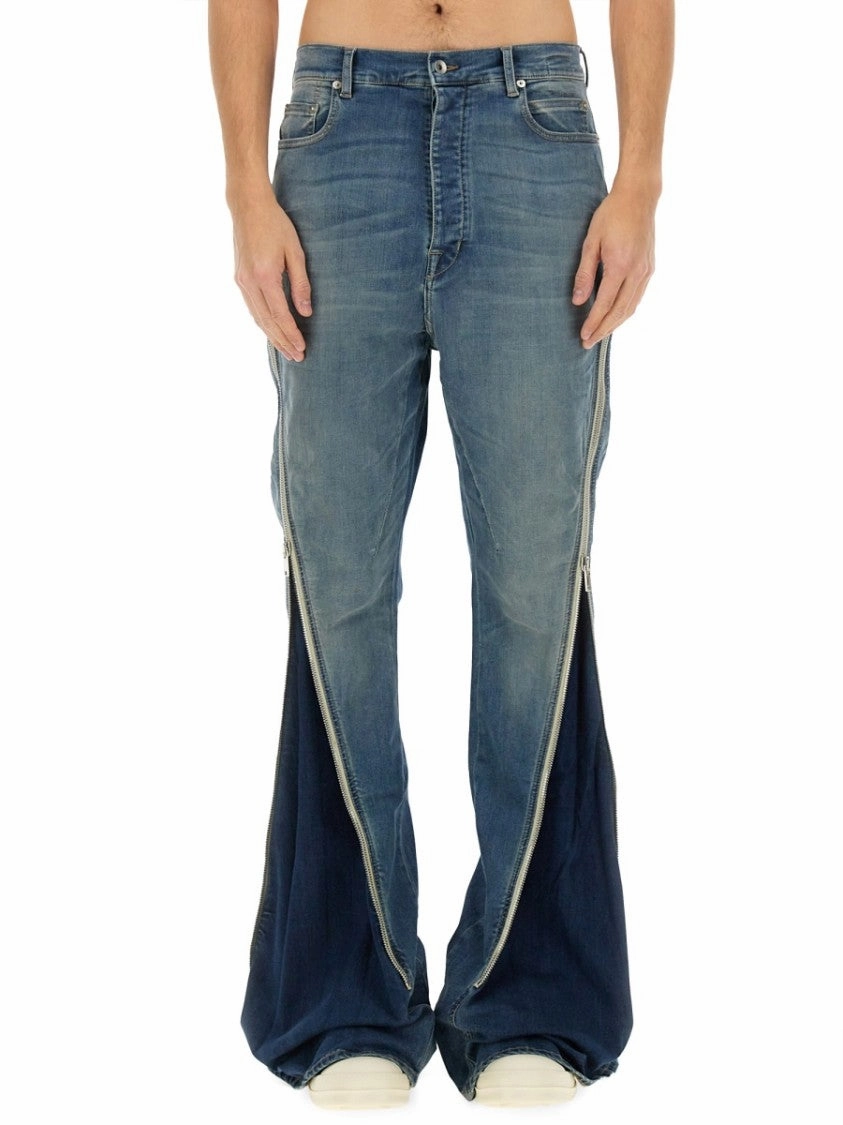 Bolan" Pants Crosshatch Stitching
