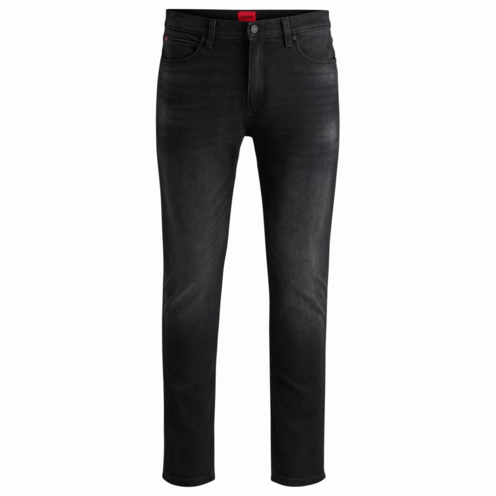 Extra-slim-fit jeans in black-black stretch denim Casual Friday Elegant Casual