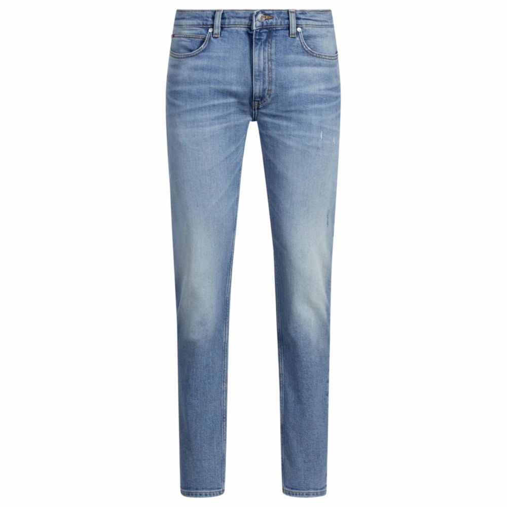 Go To Outfit Sunny Vibes Teen Outfit Summer Vibes Extra-slim-fit jeans in bright-blue comfort-stretch denim