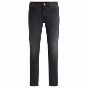 Ready For All Chill Outfit Streetwear Fan Holiday Vibes Extra-slim-fit jeans in gray stretch denim