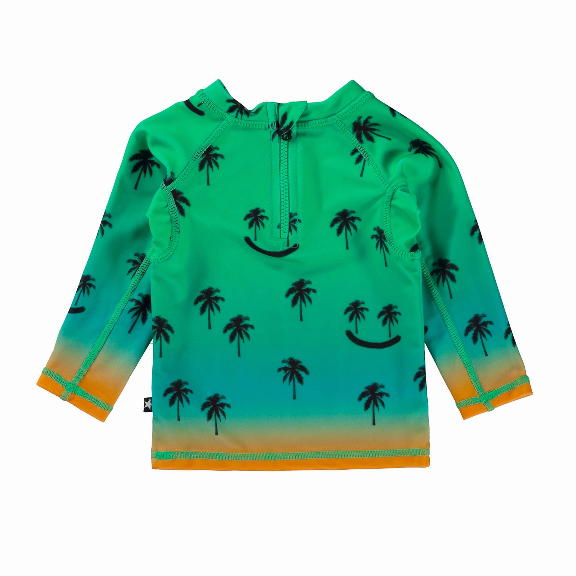Mold resistant Green Nemo Rashguard